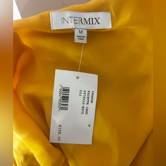 INTERMIX
Fayette Cowl Neck Silk Camisole - Picture 9 of 12